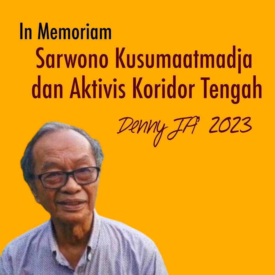 Sarwono Kusumaatmadja Dan Aktivis Koridor Tengah