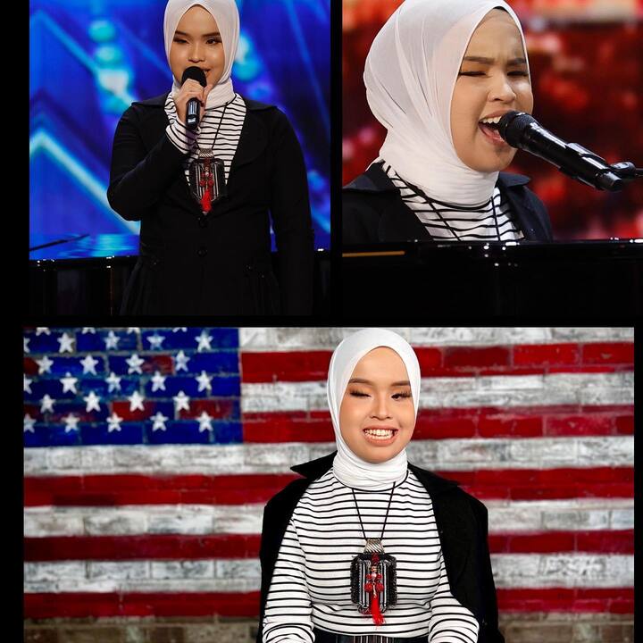 Putri Ariani Menyanyikan Lagunya Sendiri di America's Got Talent