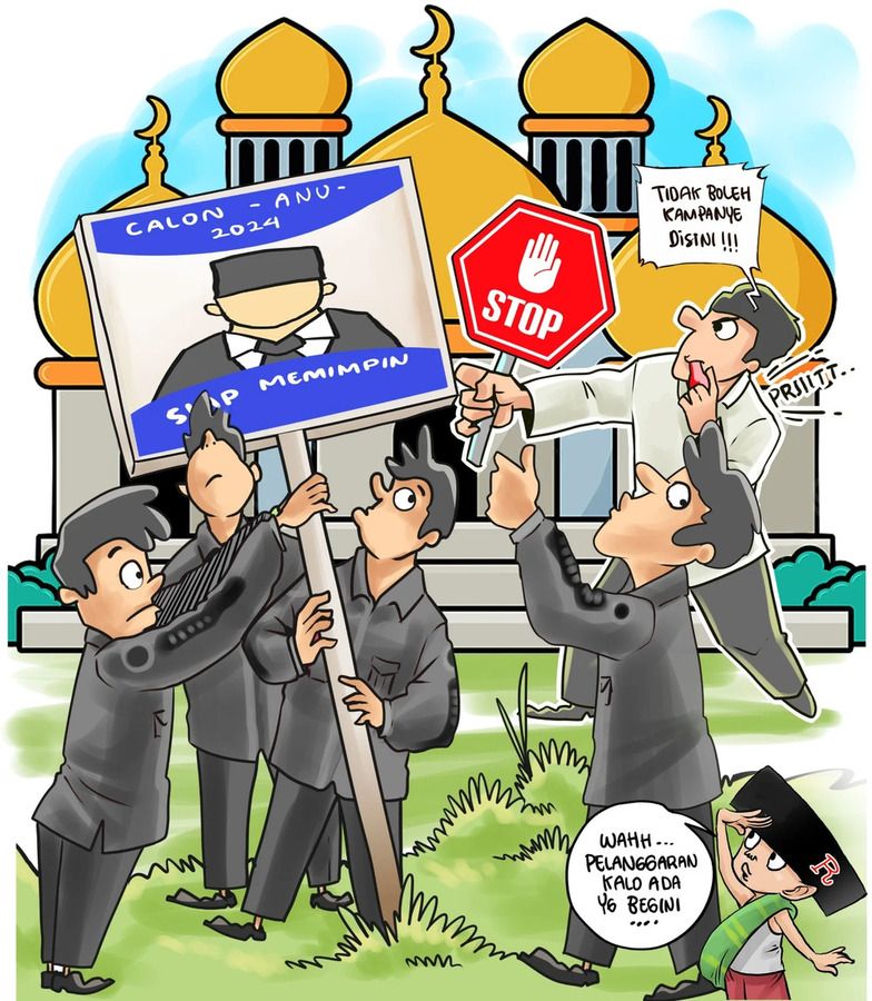MK Larang Masjid Untuk Kampanye
