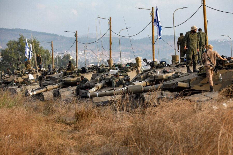 Pasukan Hizbullah Targetkan Tank-tank Israel
