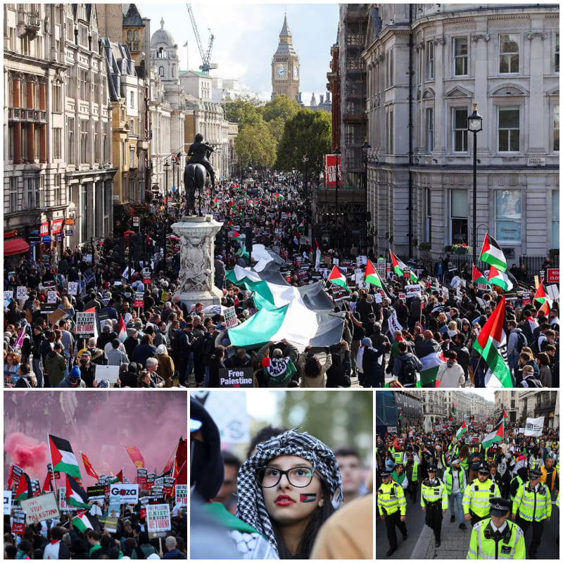 London Mendukung Palestina