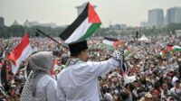 Anies Memimpin Yel-yel Free Palestine