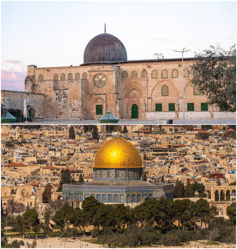 Warna Kubah Masjid Al-Aqsa