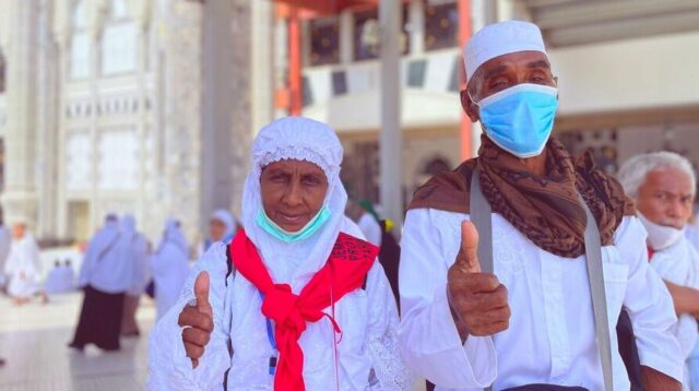 Penggunaan Masker di Masjidil Haram