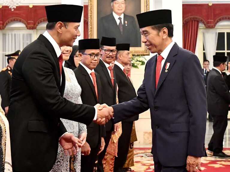 Niat Jokowi Lantik AHY Jadi Menteri ATR