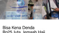 Membawa Air Zamzam di Dalam Koper