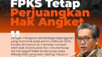 PKS Komitmen Mengajukan Hak Angket