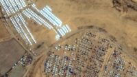 Israel Membangun Ribuan Tenda di Tengah Gaza