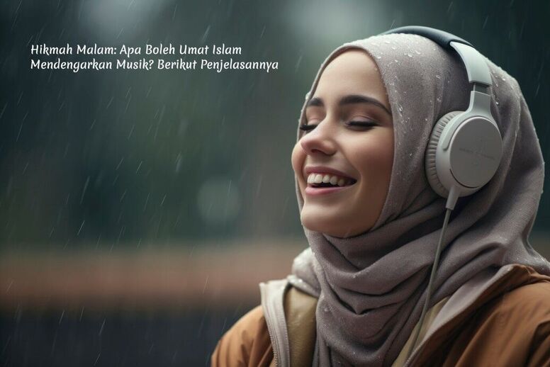 Umat Islam Mendengarkan Musik