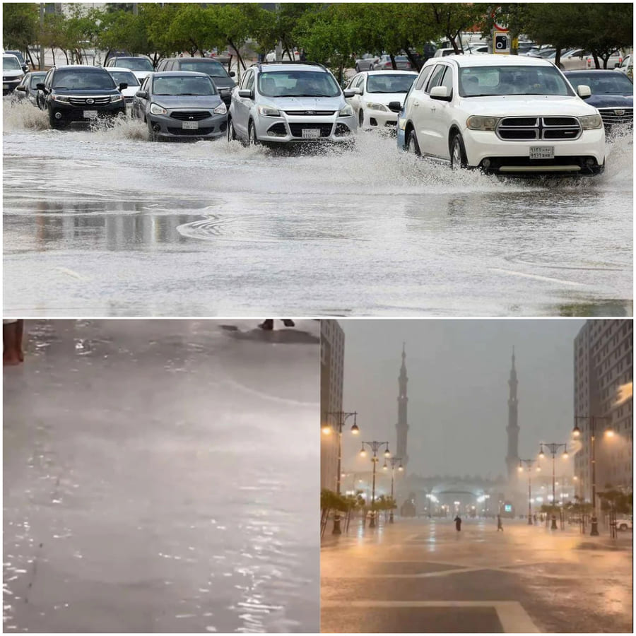 Arab Saudi Dilanda Banjir