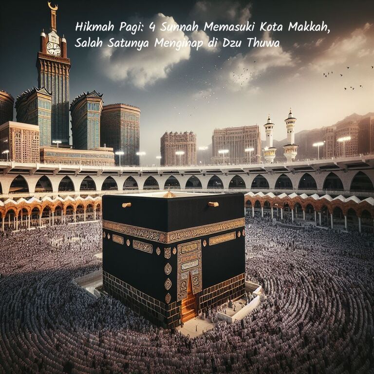 Sunnah Memasuki Kota Makkah