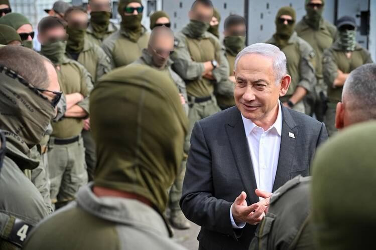 Benjamin Netanyahu Panik