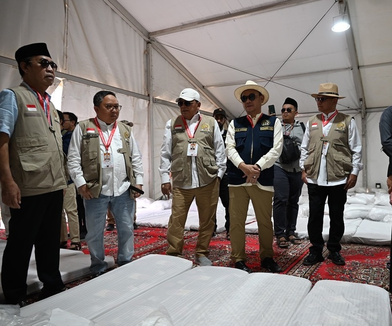 Tenda Haji RI di Arafah Over Kapasitas