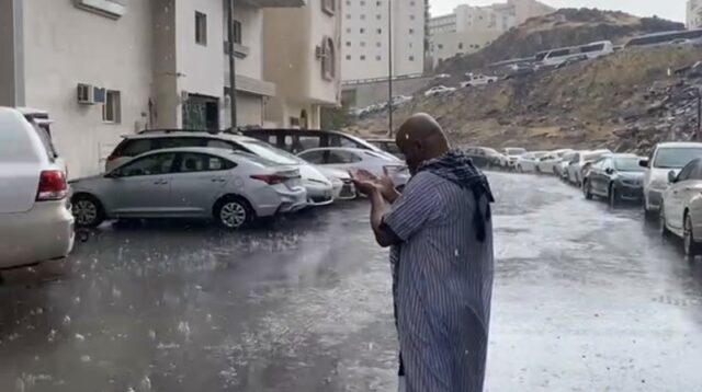Hujan Lebat di Makkah