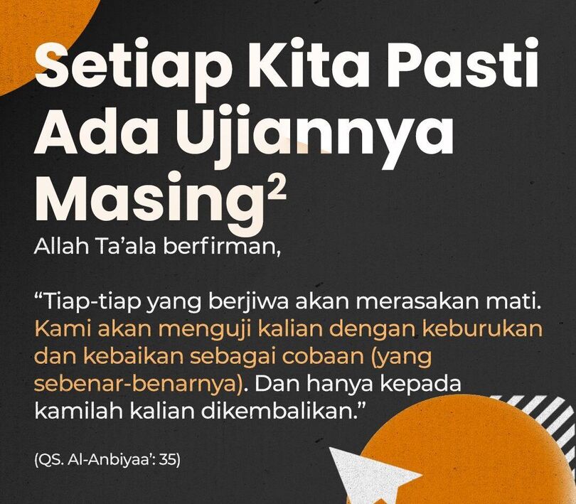 Musibah Adalah Ujian Hidup